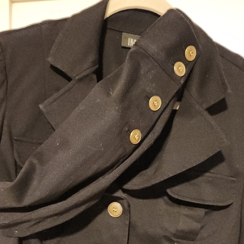 INC International Concepts Black Blazer - Picture 4 of 5